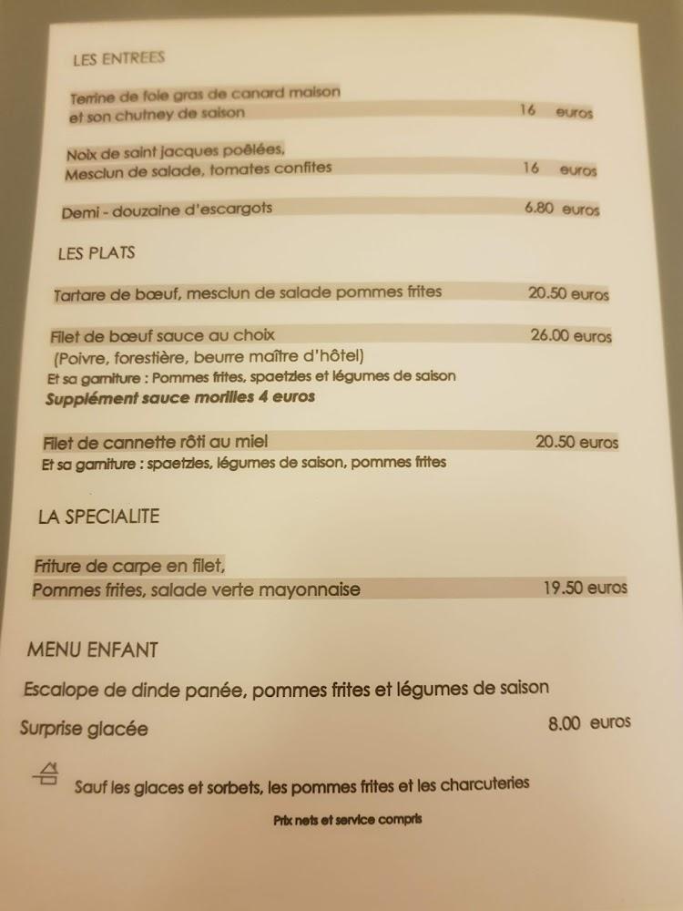 Restaurant du Soleil - Menu Image 3